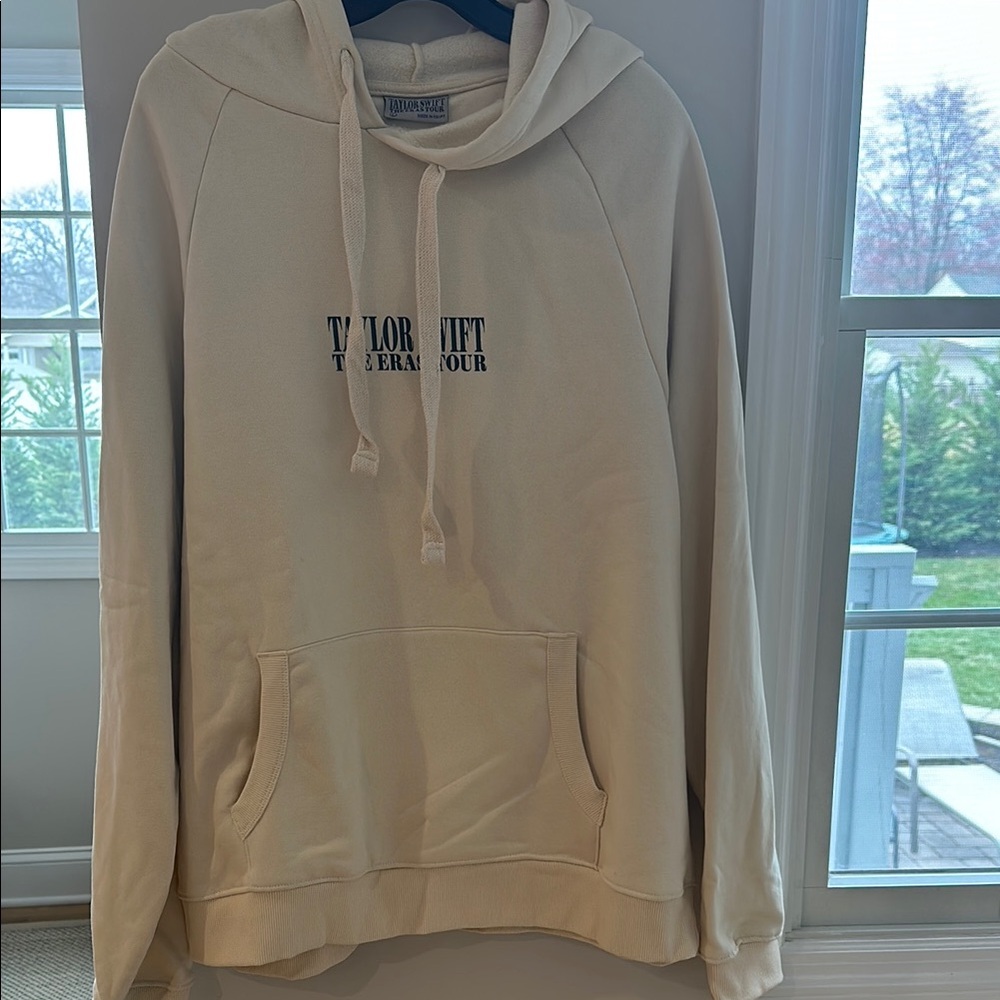 Taylor Swift The Eras Tour Cream Hoodie